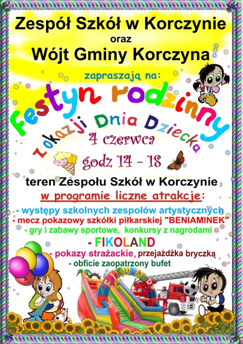 Festyn rodzinny 4 czerwca 2017 r.